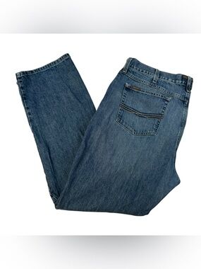 Ariat M2 Legacy Bootcut Jeans Mens 40x32 Relaxed Fit Medium Wash Western Cowboy